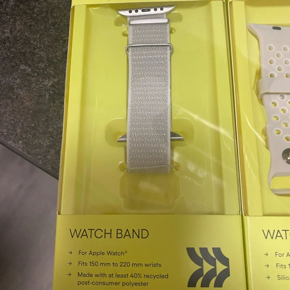 2 Apple all in motion Watch Bands